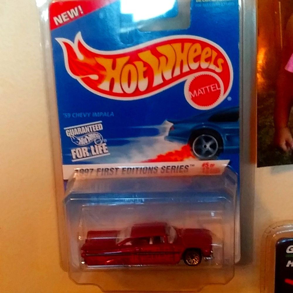 Hotwheel impalas.